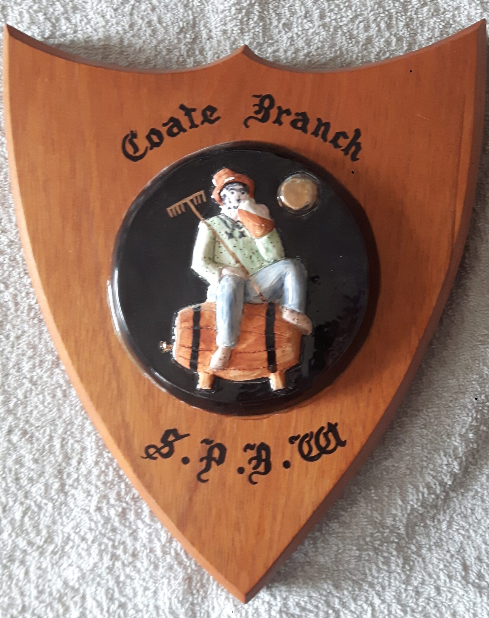 Image of Coate branch plaque